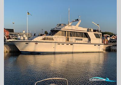 Hershine Imperial 57 Motorbåd 1993, med Mtu 8 V 183 motor, Danmark