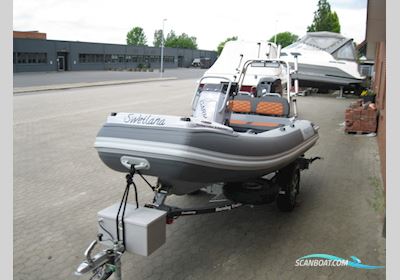 Highfield CL380DL m/Mercury F60 hk EFI 4-takt og Brenderup trailer Motorbåd 2024, med Mercury motor, Danmark