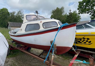 Hobro 18 Jolle Motorbåd 1985, med Yanmar 1GM motor, Danmark