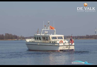 Houseboat MS COMPAGNON Motorbåd 1965, med DAF motor, Holland