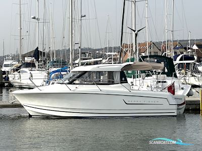 Jeanneau Merry Fisher 755 Motorbåd 2014, med Evinrude motor, England