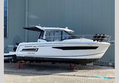 Jeanneau Merry Fisher 895 offshore met Joystick Suzuki Electric steer by wire Stuursysteem Motorbåd 2022, med Suzuki 2x 150 APX motor, Holland