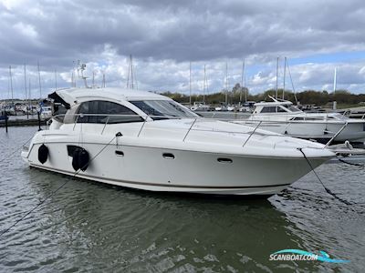 Jeanneau Prestige 390S Hardtop Motorbåd 2013, med 2 x Cummins D6 4.2 Mercruiser - 320S Bravo III motor, Danmark