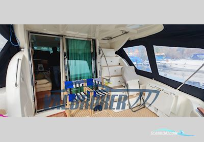 Jeanneau Prestige 42 Fly Motorbåd 2008, med Cummins Qsb5.9 motor, Italien