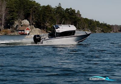Landx X6 Aluminium Cabin Boat Motorbåd 2023, med Mercury 4 Stroke motor, Estland
