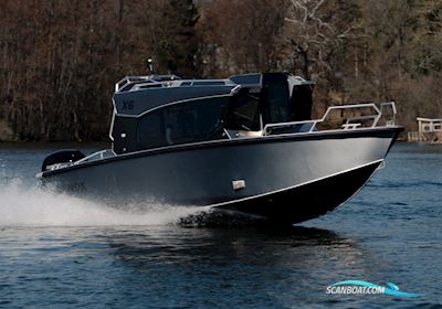 Landx X6 Aluminium Cabin Boat Motorbåd 2023, med Mercury 4 Stroke motor, Estland