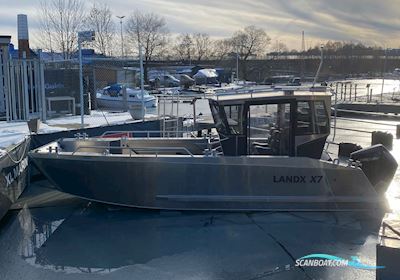 Landx X7 Aluminium Landing Craft Motorbåd 2023, med Mercury 4 Stroke motor, Estland