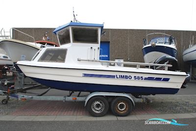 Limbo 585 Kabinebåd Motorbåd 1990, med Mercury motor, Danmark