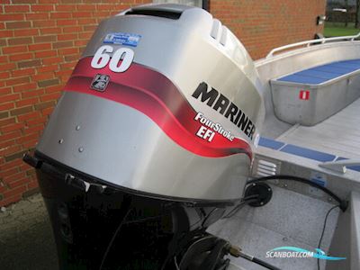 Linder Arkip 460 m/Mariner F60 hk Efi 4-Takt Motorbåd 2004, med Mariner motor, Danmark