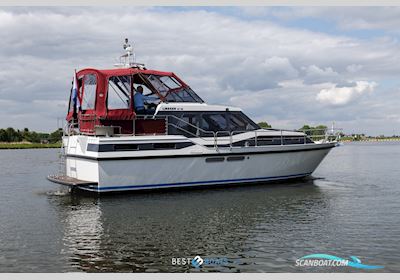 Linssen 37 SE Motorbåd 1992, med Volvo Penta is een toonaangevende fabrikant van maritieme aandrijfsystemen, waarbij betrouwbare en efficiënte motoren zorgen voor krachtige, duurzame motor, Holland