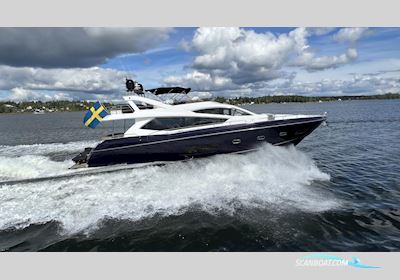 Manhattan 73 Motorbåd 2012, med 2x Man V12 1360 HP motor, Sverige