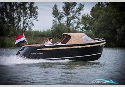Maxima 620 Retro Motorbåd 2026, med Mercury 20 hk 4-Takt motor, Danmark