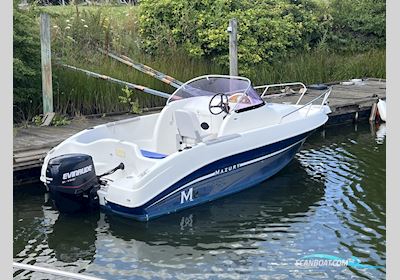 Mazury 560 WA m/Trailer Motorbåd 2024, med Evinrude E-Tec 75 motor, Danmark