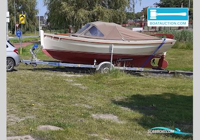 Millboot Kapiteinsloep 600 Motorbåd 2006, med Aquapella 2500Mkll motor, Holland