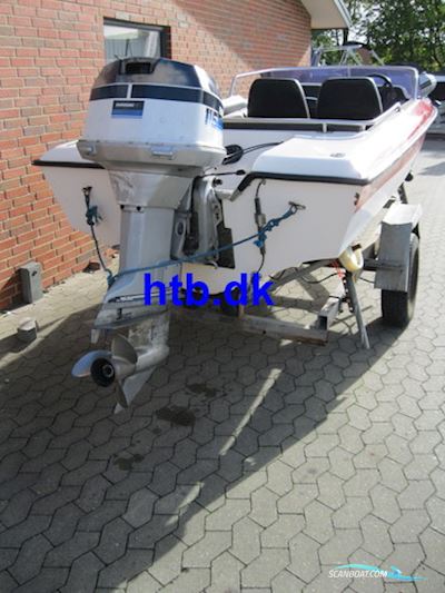 Mirage powerboat 15,6" m/Evinrude 115 hk V4 - NU NEDSAT KR. 10.000,- ! Motorbåd 2025, med Evinrude motor, Danmark