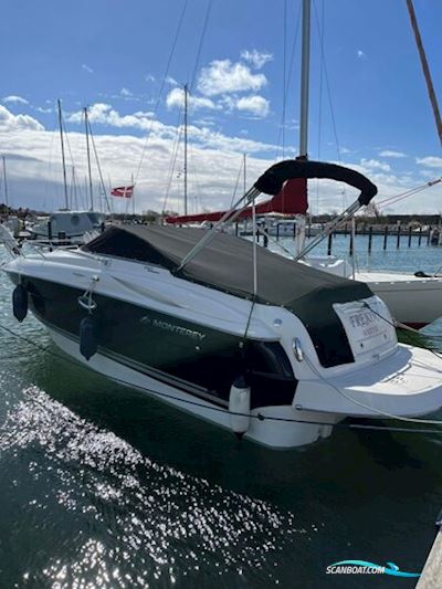 Monterey 250 CR Sport Cruiser, MerCruiser 5.0 MPI Motorbåd 2024, med MerCruiser motor, Danmark