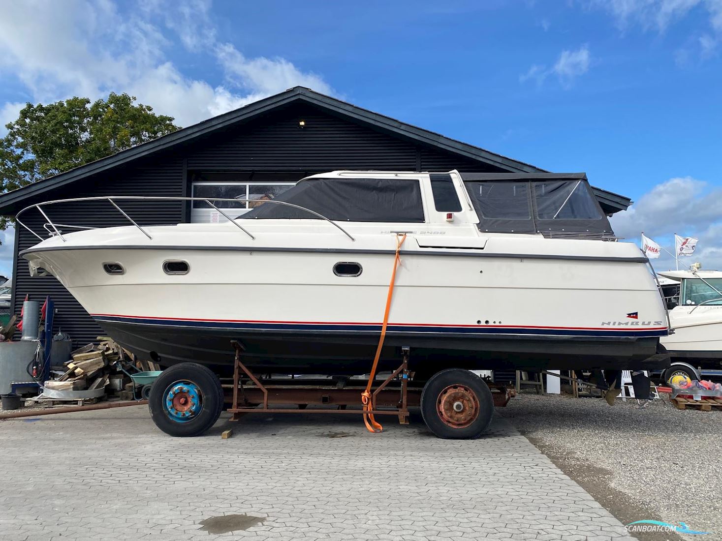 Nimbus 3400 Europa Motorbåd 1990, med Volvo Penta TAMD 41B motor, Danmark
