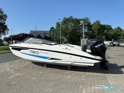 NorthMaster 760 Cruiser. Dit schip is aanwezig op de Suzuki stand van hiswa te water 2026. Motorbåd 2024, med Suzuki motor, Holland