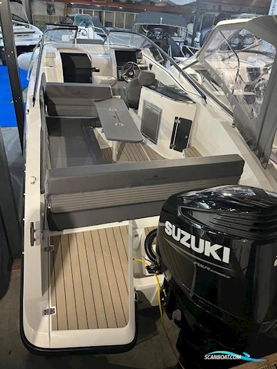 NorthMaster 760 Cruiser. Dit schip is aanwezig op de Suzuki stand van hiswa te water 2026. Motorbåd 2024, med Suzuki motor, Holland
