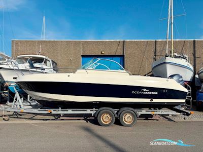 Oceanmaster 720 WA Styrepultsbåd m. Kabine Motorbåd 2011, med Yamaha motor, Danmark