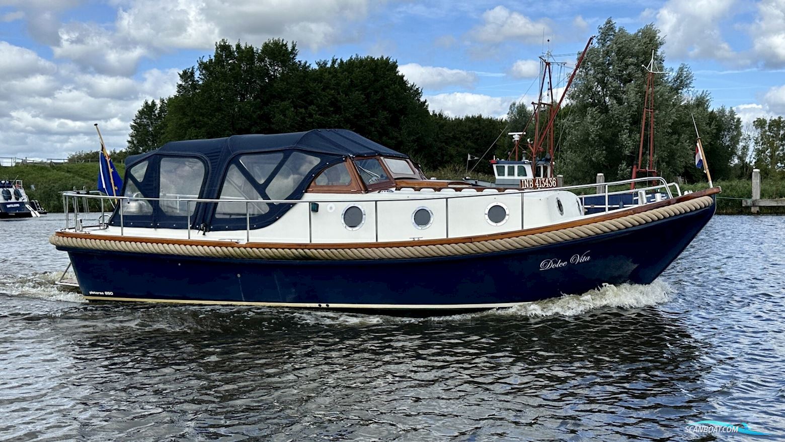 Pieterse 8.50 OK Motorbåd 2001, med Yanmar motor, Holland