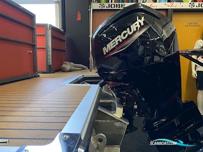 Pontoonboot 25FT 3-Tubes Red Motorbåd 2022, med Mercury motor, Holland