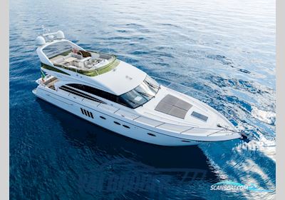 Princess Yachts 62 Fly Motorbåd 2010, med Caterpillar C18 motor, Italien