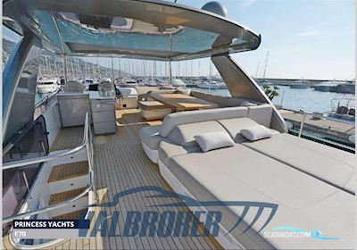 Princess Yachts F70 Motorbåd 2019, med Man V12 motor, Italien