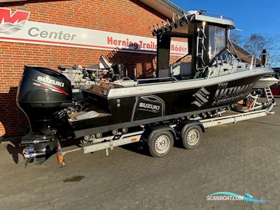 Profisher Cutter 223 WA m/2 stk. Suzuki DF200 hk og Variant buggitrailer - NU NEDSAT KR. 50.000,- ! Motorbåd 2025, med Suzuki motor, Danmark