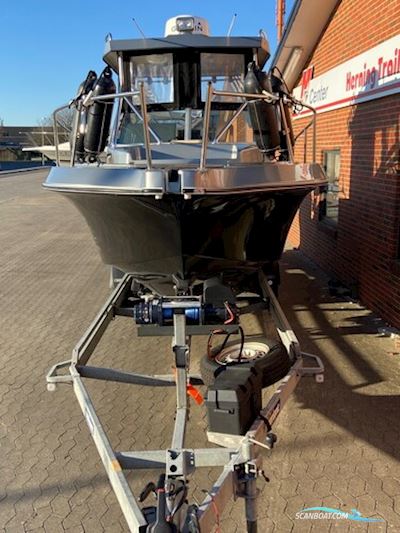 Profisher Cutter 223 WA m/2 stk. Suzuki DF200 hk og Variant buggitrailer - NU NEDSAT KR. 50.000,- ! Motorbåd 2025, med Suzuki motor, Danmark