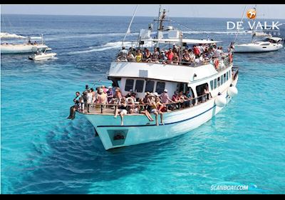 Psaros Aegean Caique Day Passenger Motorbåd 1966, med Man motor, Grækenland