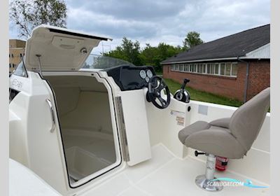 Quicksilver 455 Cabin med Brenderup trailer samt NY Mercury F60 EFI ELPT Motorbåd 2016, med Mercury motor, Danmark
