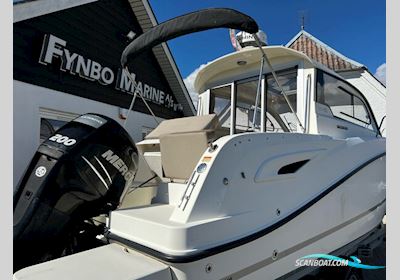 Quicksilver 705 Weekend/Cruiser, Mercury Verado F200... KUN 100 TIMER. Motorbåd 2016, med Mercury motor, Danmark