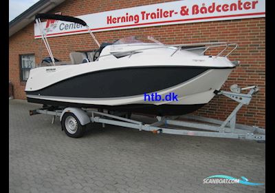 Quicksilver Activ 505 Cabin m/Mercury F100 hk og Brenderup Trailer Motorbåd 2017, med Mercury motor, Danmark