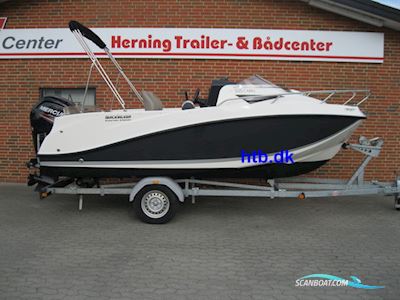 Quicksilver Activ 505 Cabin m/Mercury F100 hk og Brenderup Trailer Motorbåd 2017, med Mercury motor, Danmark