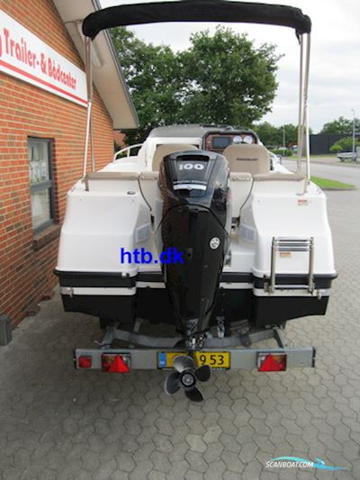 Quicksilver Activ 505 Cabin m/Mercury F100 hk og Brenderup Trailer Motorbåd 2017, med Mercury motor, Danmark