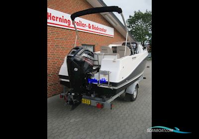 Quicksilver Activ 505 Cabin m/Mercury F100 hk og Brenderup trailer Motorbåd 2017, med Mercury motor, Danmark