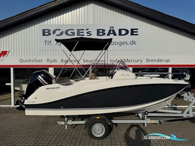 Quicksilver Activ 505 Open Med F80 Mercury-Efi 4 Takt 2,1L - Inkl. Udstyr Motorbåd 2025, Danmark