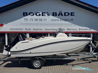 Quicksilver Activ 505 Open med F80 Mercury-EFI 4 takt 2,1L - INKL. udstyr - ENGROS SALG Motorbåd 2017, med Mercury motor, Danmark