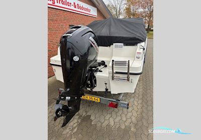 Quicksilver Activ 555 BR m/Mercury F115 hk EFI og Brenderup trailer Motorbåd 2021, med Mercury motor, Danmark