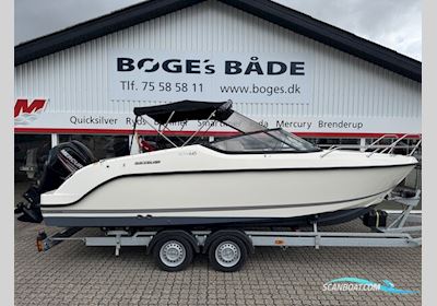 Quicksilver Activ 645 Cruiser med F115 hk Mercury-EFI 4 takt 2,1L XL og Variant Ocean 2000 bådtrailer med el-spil Motorbåd 2018, med Mercury motor, Danmark