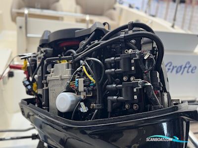 Quicsilver Activ 455 Cabin Med F60 Mercury-Efi og 1300 kg Brenderup Bådtrailer Motorbåd 2016, med Mercury motor, Danmark