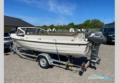 Rana Med Suzuki 30 hk Samt Trailer Motorbåd 1985, med Suzuki motor, Danmark