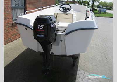 Ryds 435 DL m/Mercury F15 hk EL Motorbåd 2010, med Mercury motor, Danmark