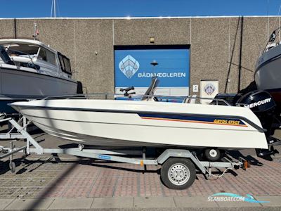 Ryds 475 GT Styrepultsbåd Motorbåd 1997, med Mercury motor, Danmark
