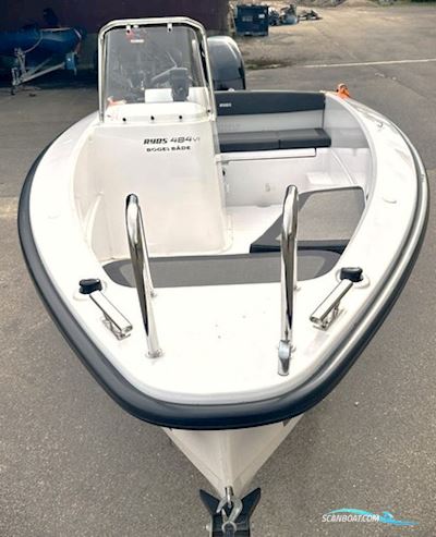 Ryds 484VI Styrepultsbåd 50hk Mercury ELPT Motorbåd 2024, med Mercury motor, Danmark