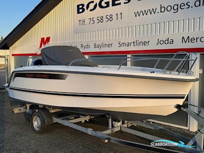 Ryds 548 Sport Med F100 Mercury-Efi 4 Takt 2,1L og 1000 kg Brenderup Bådtrailer Motorbåd 2019, med Mercury motor, Danmark