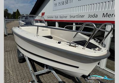 Ryds 548VI Sport X-Line med 100 hk Mercury-EFI 4 takt 2,1L og 1300 kg Brenderup bådtrailer - Anvisningssalg Motorbåd 2020, med Mercury motor, Danmark