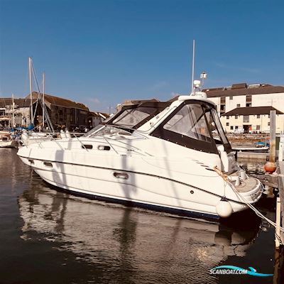 Sealine S34 Sports Cruiser Motorbåd 2001, med Volvo Penta KAD32P 170hp 4-cylinder direct injected turbocharged diesel engines motor, England