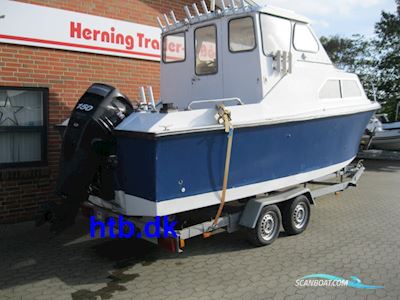 Shetland 640 Weekend/Kabinebåd m/Mercury F150 hk 4-Takt Verado og Buggi Trailer Motorbåd 2023, med Mercury motor, Danmark